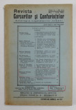 REVISTA CURSURILOR SI CONFERINTELOR - ANTOLOGIA CUGETATORILOR ROMANI , ANUL II, NR. 3-4 , MAI - IUNIE , 1937