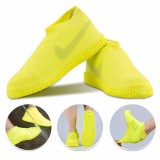 Protectii Incaltaminte iWalk Pro Galbene, Impermeabile, Antiderapante, Silicon, Marime L (41-44), Ploaie, Zapada, Noroi
