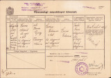 HST A1208 Extras registru căsătorii 1941 Oradea