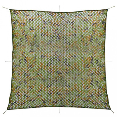 vidaXL Plasă de camuflaj cu geantă de depozitare, verde, 2x3 m foto