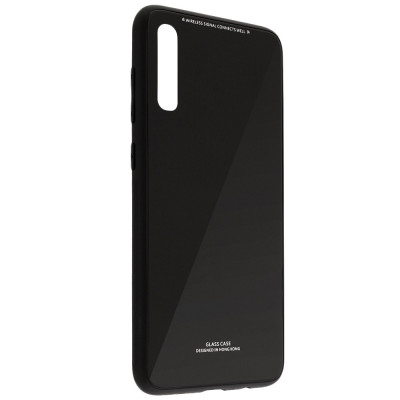 Husa SAMSUNG Galaxy A50 / A50s / A30s - Glass (Negru) foto