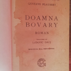 myh 50f - Gustav Flaubert - Doamna Bovari - editie interbelica