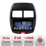 Navigatie Android Mitsubishi ASX 2013-2017 Octa Core, 8GB RAM, 128GB, 4G