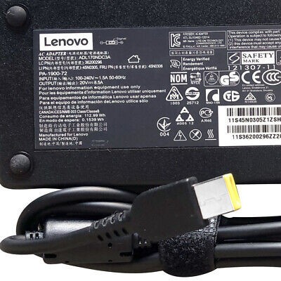 Alimentator laptop nou original LENOVO 20V 8.5A ADL170NLC3A PA-1171-72 FRU 45N0558 foto