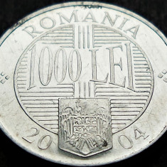 Moneda 1000 LEI - ROMANIA, anul 2004 * Cod 998 B