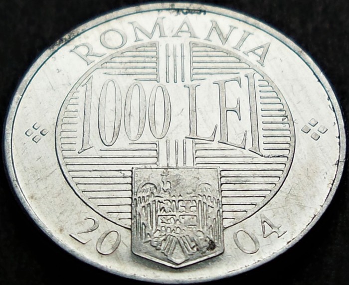 Moneda 1000 LEI - ROMANIA, anul 2004 * Cod 998 B