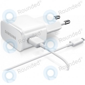 &Icirc;ncărcător de călătorie Samsung USB 2000 mAh incl. Cablu de date alb (vrac) ETA-U90EWE