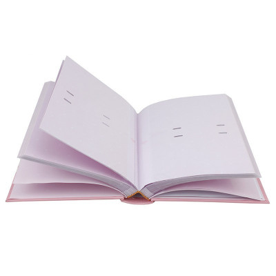 Album foto baby chart book, personalizabil, 300 fotografii, 10x15 cm, spatiu notite, pagini cartonate culoare roz MultiMark GlobalProd foto