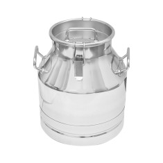 Bidon inox cu capac, 25 litri - Kurtsan
