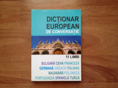 Dictionar european de conversatie foto