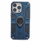 Husa protectie Flippy compatibila cu Apple iPhone 13 Defender Model 5 cu suport prindere inel,Albastru