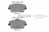 Set placute frana TEXTAR 2612601
