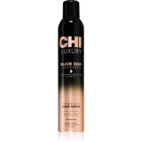 CHI Luxury Black Seed Oil Flexible Hold Hairspray fixativ pentru intarire si o mai buna flexibilitate a parului 284 ml