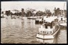 Tulcea - Vedere din port - RPR 1967 - tip fotografie, circulata fara timbru la Blejoi (Prahova), stampile lizibile, Printata
