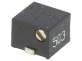 Potentiometru Multiturn 50k&Omega; SMD