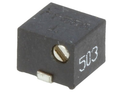 Potentiometru Multiturn 50k&amp;Omega; SMD foto