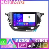 Navigatie Opel Corsa F 2019 EDOTEC-LITE Android Ecran 720P Octa Core 4 64 Carplay CarStore Technology