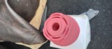 Vibrator si Stimulator cu Sutiune in forma de Trandafir, Silicon, Rezistent la Apa, 6.2cm