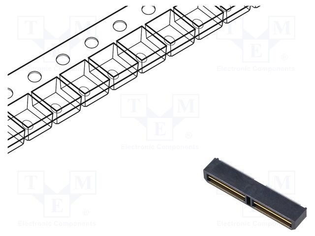 Conector PCB-PCB tată PIN 120 0,5mm QTH gold flash SMT SAMTEC