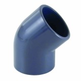 PVC-U Cot 45&deg; Muffă 20 mm PN16