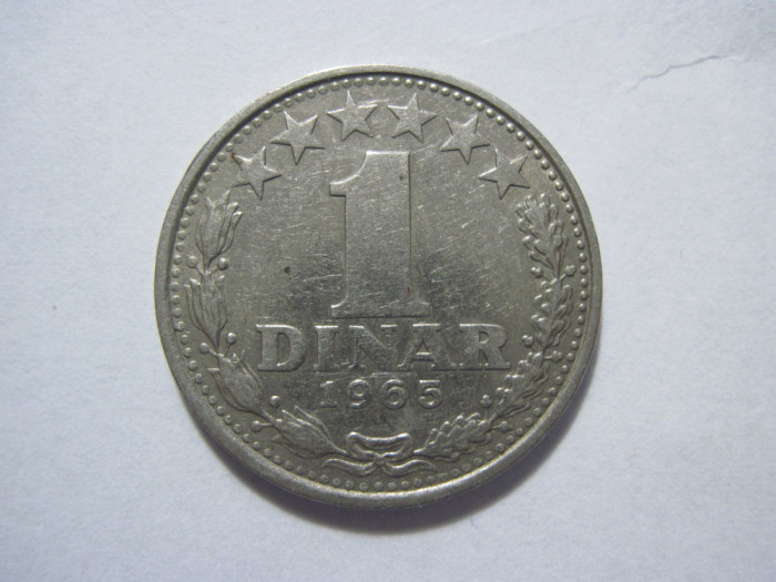 Iugoslavia (3) - 1 Dinar 1965