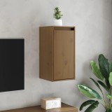 VidaXL Dulapuri perete 2 buc, maro miere, 30x30x60 cm, lemn masiv pin