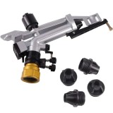 Aspersor sectorial pulsatoriu cu impact din aluminiu 3-18 m&sup3;/h cu 5 duze Raza 29m S-35 1 1/2&quot;