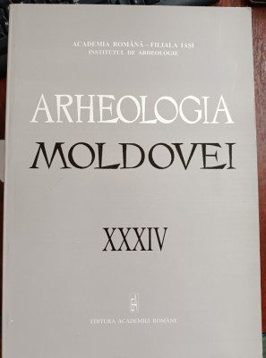 Arheologia Moldovei XXXIV - 2011 foto