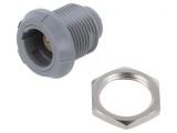 Mufă Mamă Circulară 2 Pin 10A IP50 0.5mm&sup2;