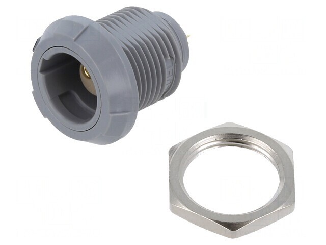 Mufă Mamă Circulară 2 Pin 10A IP50 0.5mm&sup2;
