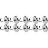 YATO Set 10 carlige magnetice, diametru 35mm, lungime 30mm
