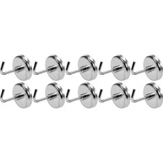 YATO Set 10 carlige magnetice, diametru 35mm, lungime 30mm