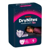 Scutece incontinență DryNites 49-60kg, fete, 9bucati, Huggies