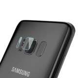 Folie Camera pentru Samsung Galaxy S8 Plus, Mocolo Full Clear Camera Glass, Clear