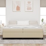 VidaXL Cadru de pat, gri verde deschis, 200x200 cm, velur