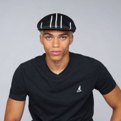 Basca Kangol Stripe X-Top 504 Alb (XL) - Cod 315478259 foto