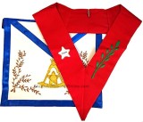 Set Gradul 14 RSAA - Sort ?i Colan pentru Mare Ales, Perfect ?i Sublim Mason