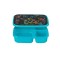 Caserola pentru alimente, 3 compartimente pentru copii, Gaming, Bleu, Baieti, 1 l, ATU-087209
