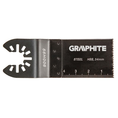 Panza de ferastrau HSS pentru metal 34mm GRAPHITE 56H006 HardWork ToolsRange foto