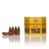 Cumpara ieftin Conuri parfumate Backflow - 40 Buc - Palo Santo