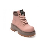 Bocanci GRYXX roz, 83139, din piele naturala