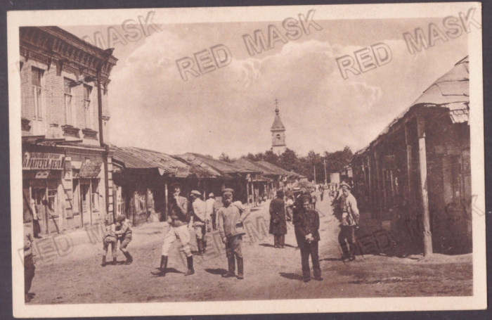 1577 - RESITA, Caras-Severin, Market, Romania - old postcard - unused