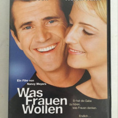 * Film DVD: Ce-si doresc femeile? (2000), Was Frauen Wollen, engleza si germana