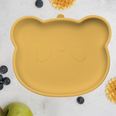 Farfurie din silicon cu ventuza, appekids, the little bear - honey foto