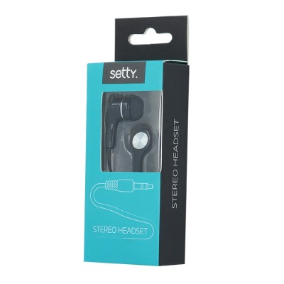 Casti Audio Stereo (Negru) Setty foto