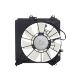 GMV radiator electroventilator Honda City 09.2008-, Honda Jazz Iii (Ge), 2008-2015, Motorizare 1, 4 73kw Benzina, tip climatizare cu AC, cutie Manual