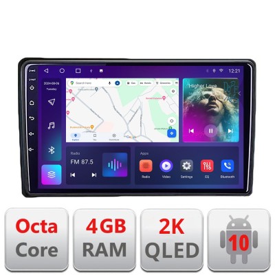 Navigatie Ford Transit Focus Kuga C-transit Android Octa Core Ecran 2K QLED GPS 4G 4+32GB 360 kit-transit+EDT-E409-2K CarStore Technology foto