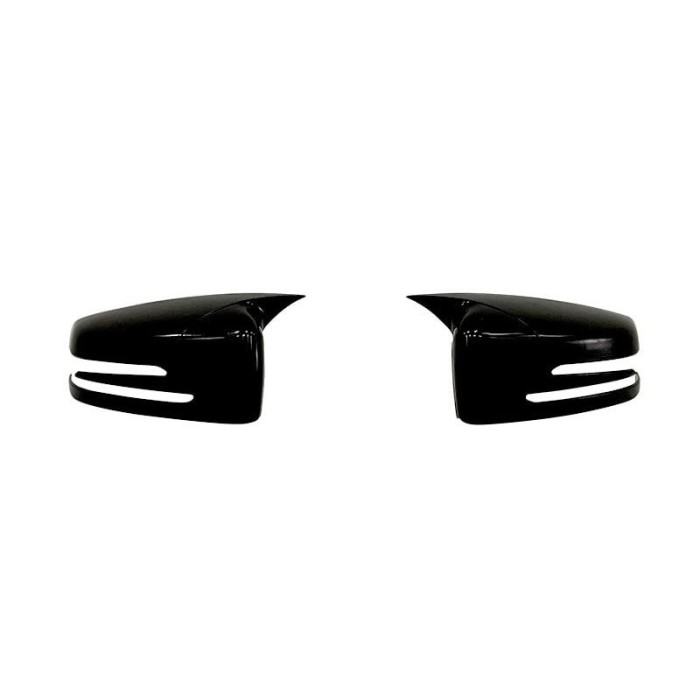 Capace oglinzi Batman style Mercedes Benz Seria E 2017-2020/W213 negru lucios