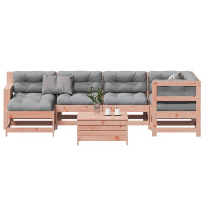 vidaXL Set mobilier de grădină cu perne, 7 piese, lemn masiv douglas 3250922 foto