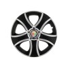 Set 4 Capace Roti 16 inchi (R16) Bis Gri-Negru, Compatibile Cu Alfa Romeo, Autohelix MSA